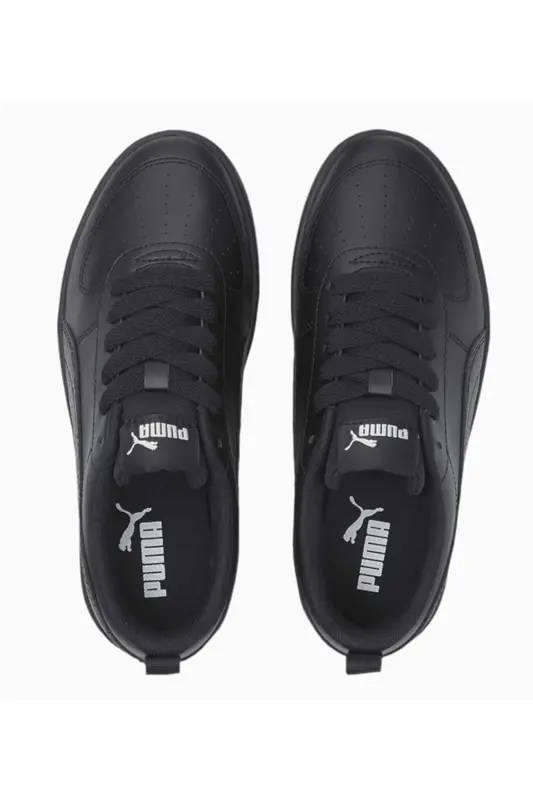 Rickie 387607-03 Erkek Spor Ayakkabı SİYAH - Puma Black-Puma Black - 4