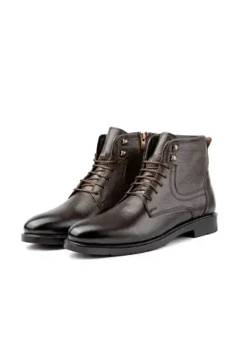Rico Genuine Leather Lace-up Rubber Sole Men's Boot - 1