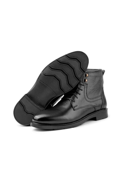 Rico Genuine Leather Lace-Up Rubber Sole Men's Boots - 2