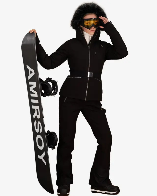 RIDE Ski Suit - BLACK - 7SABER