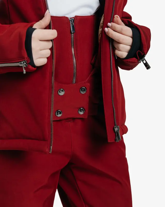 RIDE Ski Suit - RED - 10