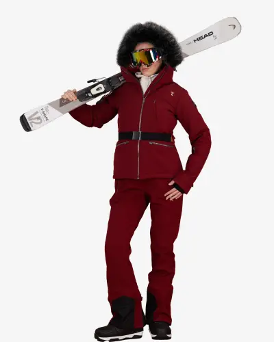 RIDE Ski Suit - RED - 7SABER (1)