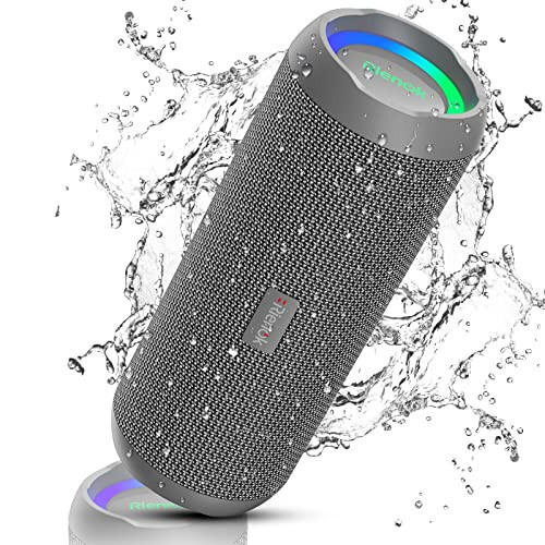 RIENOK Portable Bluetooth Speaker 30W Dual Pairing True Wireless Stereo HD Sound IPX7 Waterproof Outdoor Sport Shower Wireless Speaker Bluetooth 5.3 for Home Party - 1