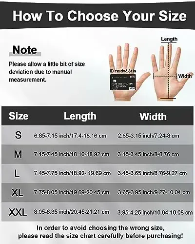 RIGWARL Motorcycle Gloves for Men Women Touchscreen, Lightweight Dirt Bike Glove Non-Slip, Skeleton Motorcycle Riding Glove - RIGWARL (1)