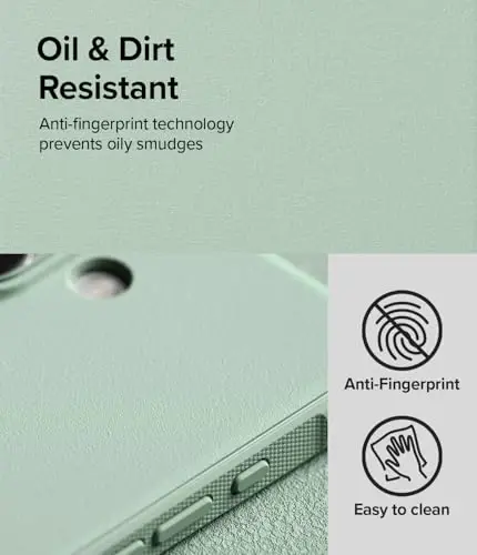 Ringke Onyx for iPhone 16 Plus Case, [Feels Good in The Hand] Oil & Dirt Resistant, Cameras uchun individual linzalar, Sirpanmaydigan Yaxshilangan ushlagich Yengil qopqoq - Mint - 3