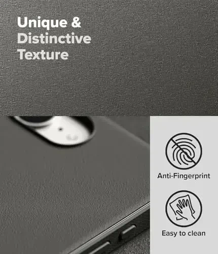 Ringke Onyx for iPhone 16e Case, [Feels Good in The Hand] Oil & Dirt Resistant, Kameralar uchun individual linzalar qoplamalari, Sirpanmaydigan kuchaytirilgan ushlagich yengil qopqoq - Kulrang - 3