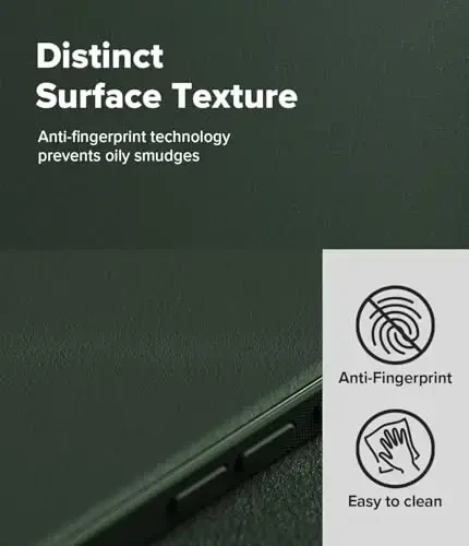 Ringke Onyx for iPhone Air Case, [MagSafe bilan mos] Yog 'va kirlikka chidamli, kameralar uchun individual linza qopqoqlari, sirpanishga qarshi yaxshilangan tutqichli engil qopqoq - Magnit to'q yashil - 6
