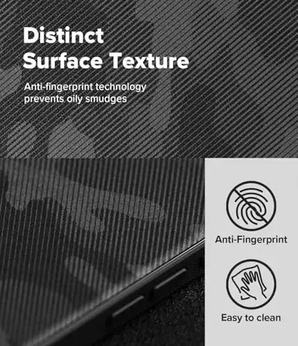 Ringke Onyx iPhone Air Case uchun, [MagSafe bilan mos] Yog' va kirlikka chidamli, Kameralar uchun individual linza qopqoqlari, Sirpanmaydigan yaxshilangan tutqichli yengil qopqoq - Magnitli Kamuflyaj Qora - 6
