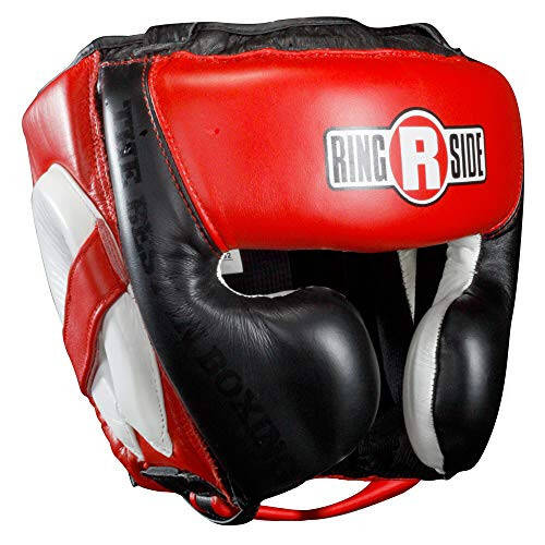 Ringside Mexi-Flex Headgear Black/Red, Large/X-Large - 1