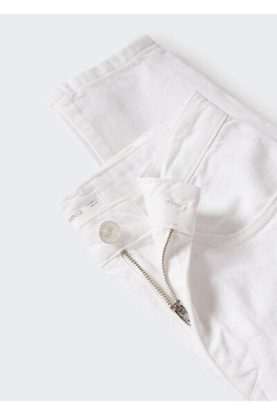 Ripped Detailed Straight Cut Jeans - 5