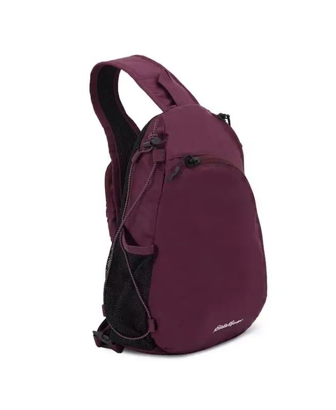 Ripstop Sling Pack-Dark Plum - 2