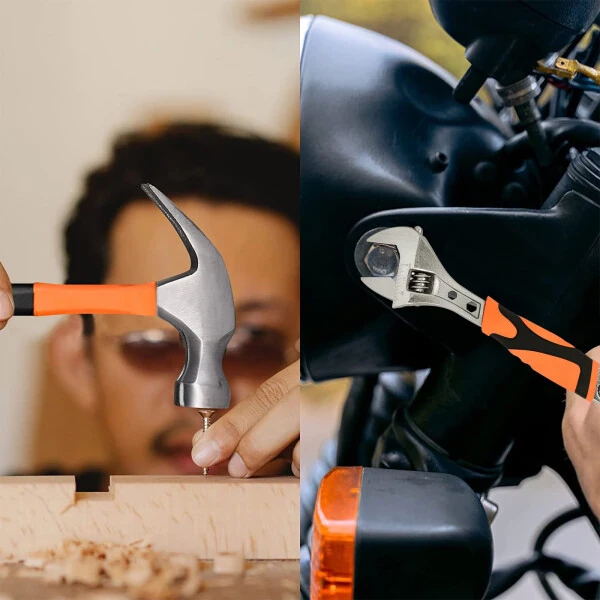 Rirool Household Hand Tool Set, 148 Piece Basic Hand Tool Kit with Durable Toolbox for Men Women, Complete Tool Set for Home Repairing and DIY Projects - 8