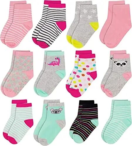 Rising Star Baby Sock, Toddler Sock, Kids Socks Multipacks for Boys and Girls - Rising