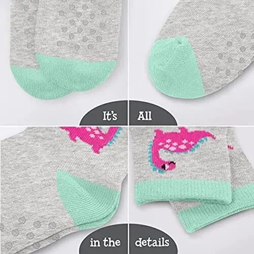 Rising Star Baby Sock, Toddler Sock, Kids Socks Multipacks for Boys and Girls - 4