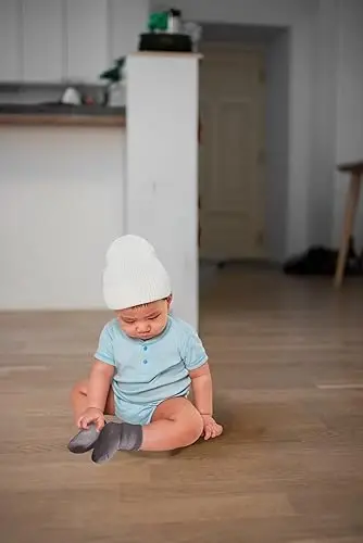 Rising Star Baby Socks for Boys & Girls - Newborn to 12 Months - Thick Cotton Terry Cuff Socks - 7