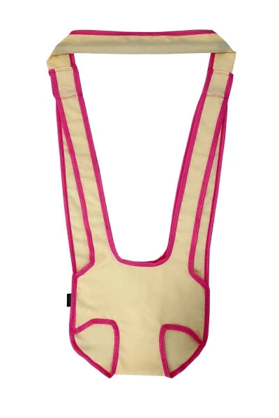 Rita Bebek El Yürüteci Hoppala Pratik Güvenli Bebek Yürüme Yardımcısı Askılı Çocuk Yürüteç-Pembe - BUNDERA (1)