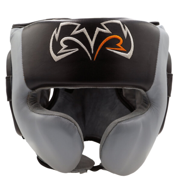 RIVAL Boxing RHG30 Mexican Training Headgear - Small - Black/Gray - 2