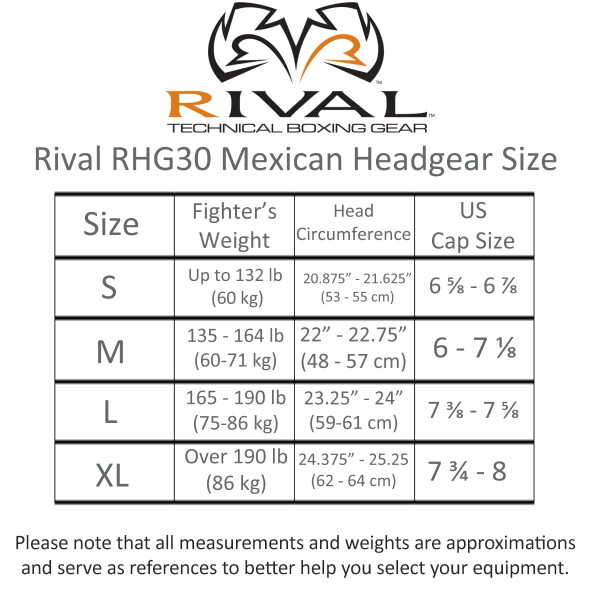 RIVAL Boxing RHG30 Meksika Antrenman Başlığı - Küçük - Siyah/Beyaz - 6