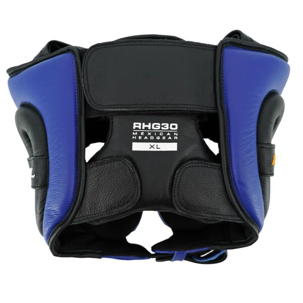 RIVAL Boxing RHG30 Mexican Training Headgear - XL - Black/Blue-BLACK/BLUE - 3