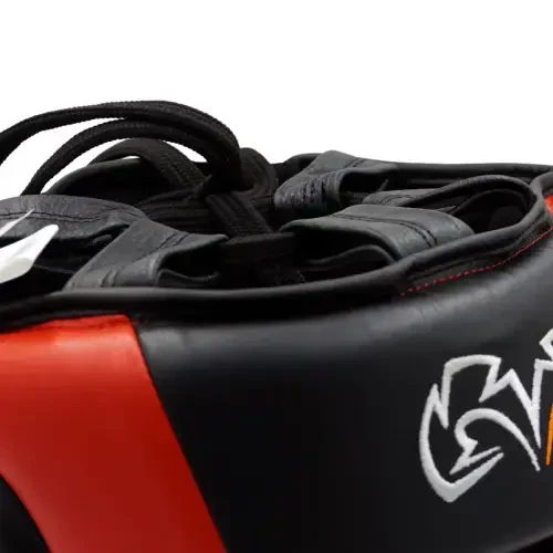 RIVAL Boxing RHG30 Mexican Training Headgear - Small - Black/Red - 5