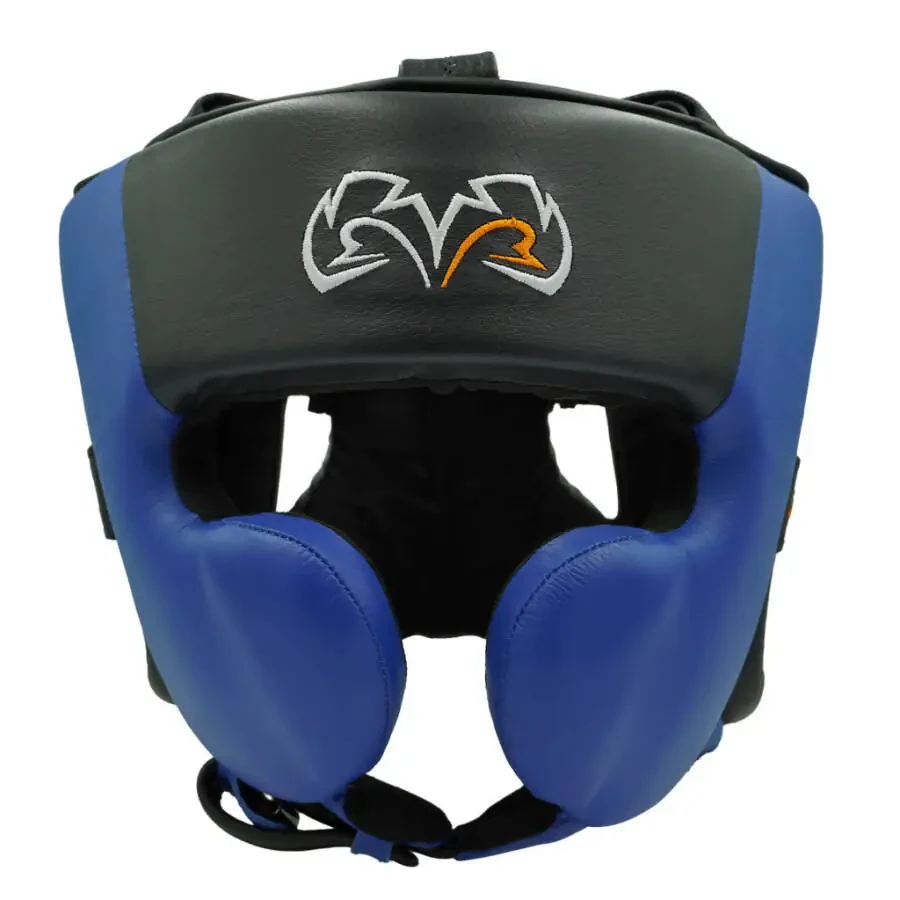 RIVAL Boxing RHG30 Mexican Training Headgear - XL - Black/Blue - 2
