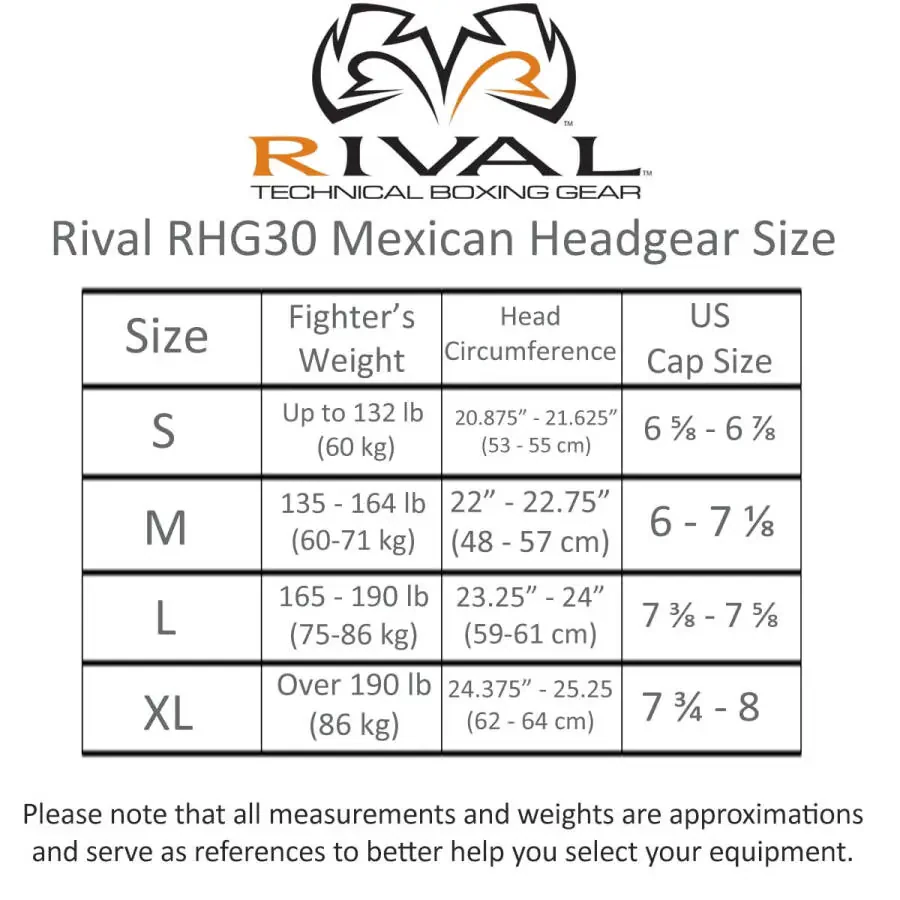 RIVAL Boxing RHG30 Mexican Training Headgear - XL - Black/Blue - 6