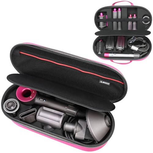 RLSOCO Hard Case for Dyson Supersonic Nural/Supersonic Hair Dryer + for Dyson Airwrap Complete Long/Complete Styler (Case Only) - 1