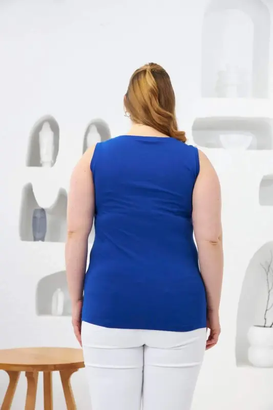 RMG Büyük Beden Saks Atlet - 5