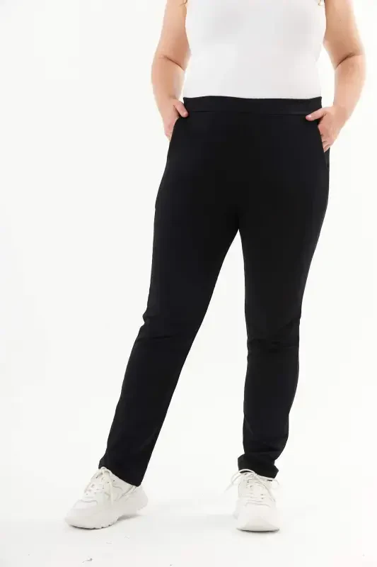 RMG Plus Size Sweatpants Black - 6