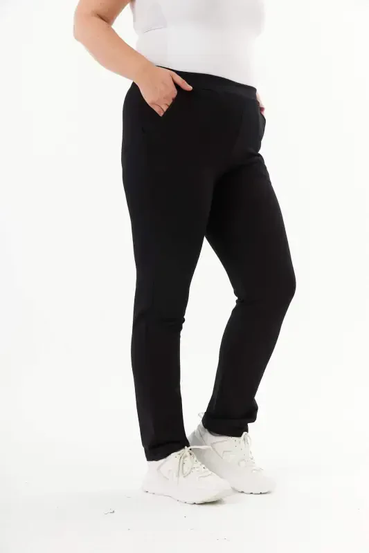 RMG Plus Size Sweatpants Black - 4