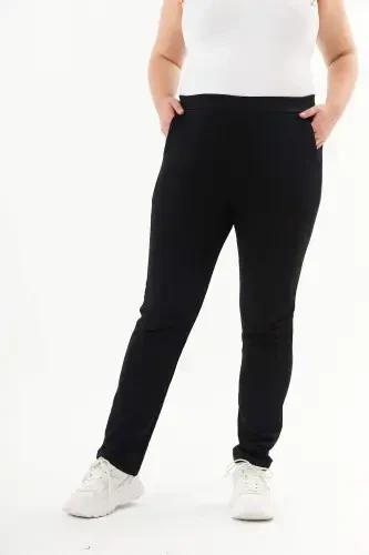 RMG Plus Size Sweatpants Black - 1