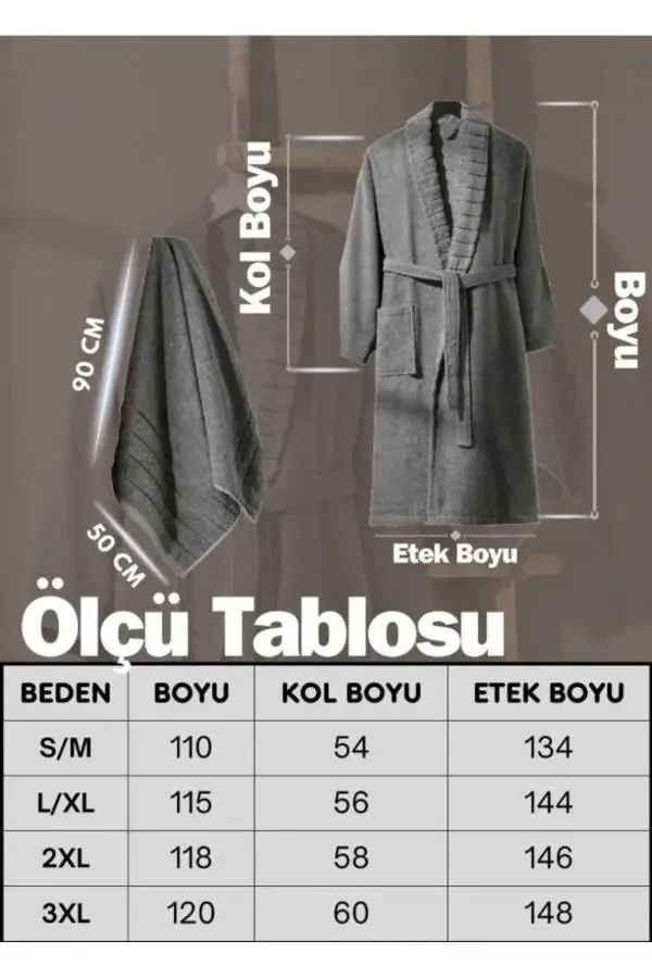 Robe - Towel Set Carla - 3