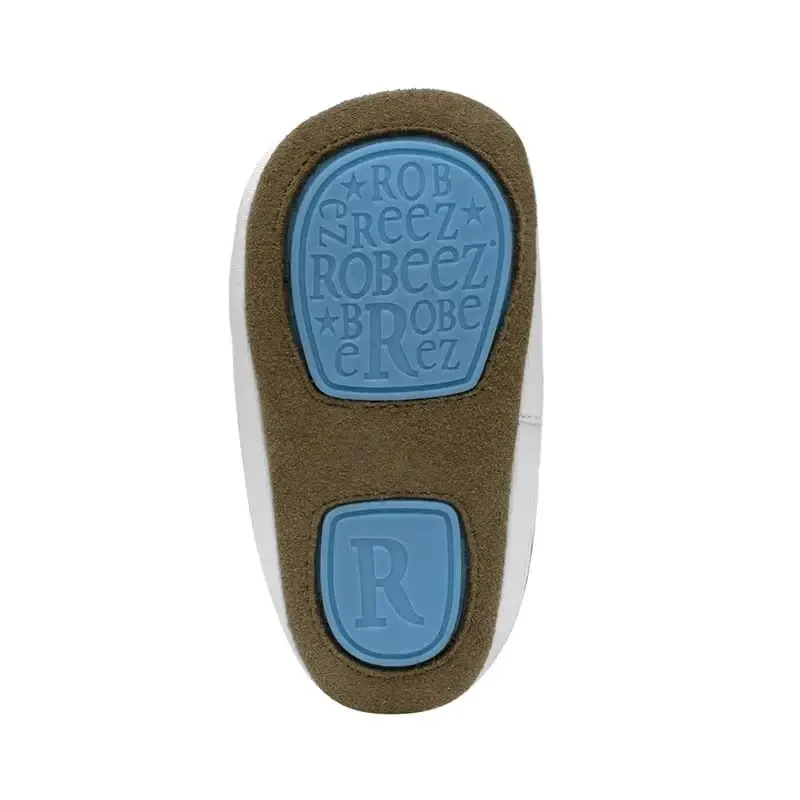 Robeez Baby Boys and Unisex First Kicks Slip Resistant Shoes & Sneakers for Infant and Toddler - 5