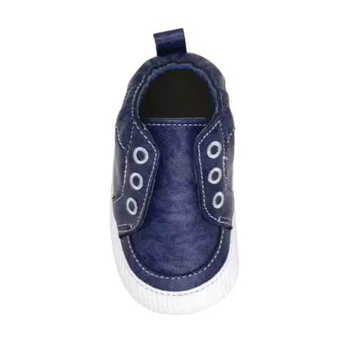 Robeez Baby Boys and Unisex Soft Soles Slip-Resistant Crib Shoes Slippers Moccasins for Infant and Toddler, 0-24 Months - 3
