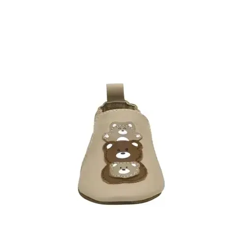 Robeez Baby Boys and Unisex Soft Soles Slip-Resistant Crib Shoes Slippers Moccasins for Infant and Toddler, 0-24 Months - 6