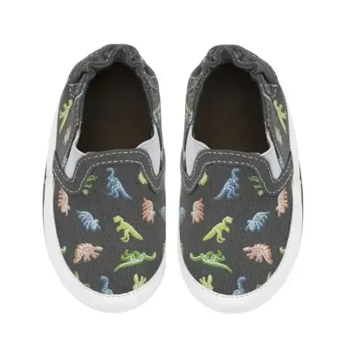 Robeez Baby Boys and Unisex Soft Soles Slip-Resistant Crib Shoes Slippers Moccasins for Infant and Toddler, 0-24 Months - ROBEEZ (1)