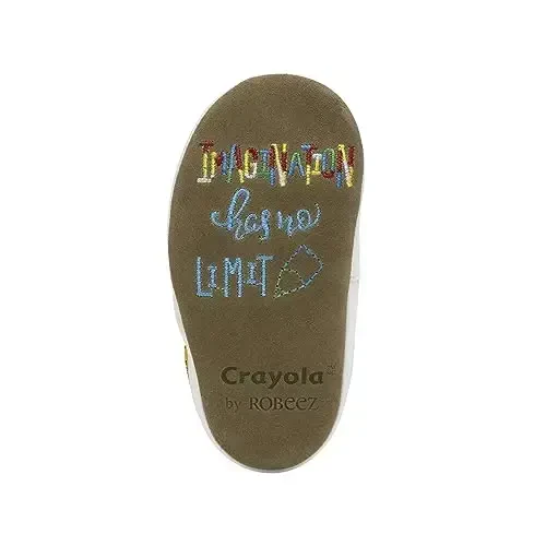 Robeez Baby Boys and Unisex Soft Soles Slip-Resistant Crib Shoes Slippers Moccasins for Infant and Toddler, 0-24 Months - 4