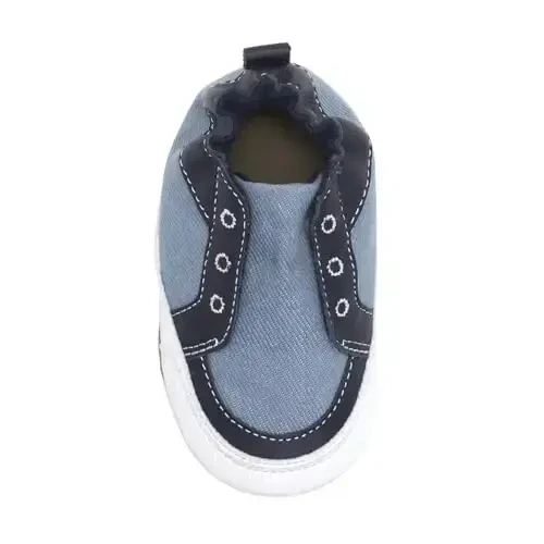Robeez Baby Boys and Unisex Soft Soles Slip-Resistant Crib Shoes Slippers Moccasins for Infant and Toddler, 0-24 Months - 3