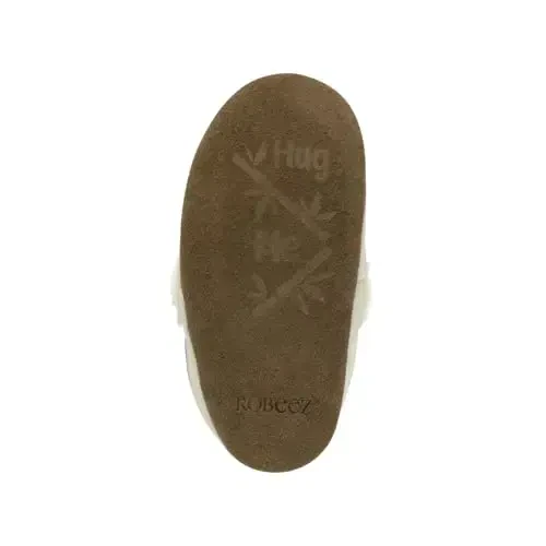 Robeez Baby Boys and Unisex Soft Soles Slip-Resistant Crib Shoes Slippers Moccasins for Infant and Toddler, 0-24 Months - 2