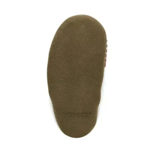 Robeez Baby Boys and Unisex Soft Soles Slip-Resistant Crib Shoes Slippers Moccasins for Infant and Toddler, 0-24 Months - 4