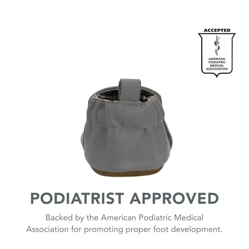 Robeez Baby Boys and Unisex Soft Soles Slip-Resistant Crib Shoes Slippers Moccasins for Infant and Toddler, 0-24 Months - 4