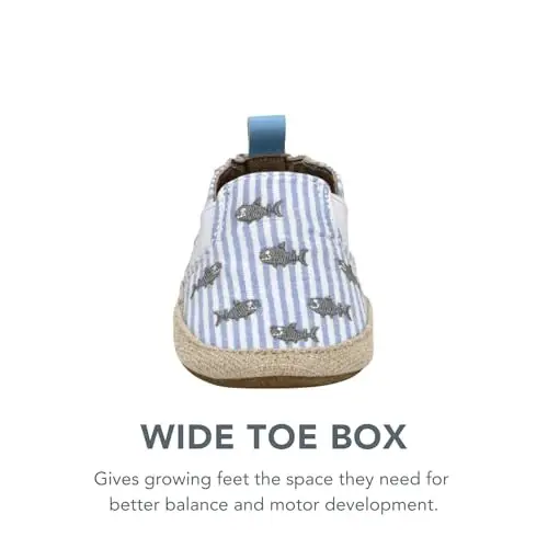 Robeez Baby Boys and Unisex Soft Soles Slip-Resistant Crib Shoes Slippers Moccasins for Infant and Toddler, 0-24 Months - 5