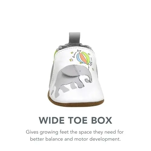 Robeez Baby Boys and Unisex Soft Soles Slip-Resistant Crib Shoes Slippers Moccasins for Infant and Toddler, 0-24 Months - 5