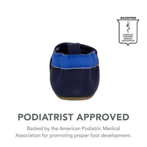 Robeez Baby Boys and Unisex Soft Soles Slip-Resistant Crib Shoes Slippers Moccasins for Infant and Toddler, 0-24 Months - 5