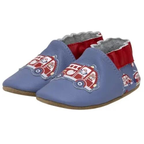 Robeez Baby Boys and Unisex Soft Soles Slip-Resistant Crib Shoes Slippers Moccasins for Infant and Toddler, 0-24 Months - 1