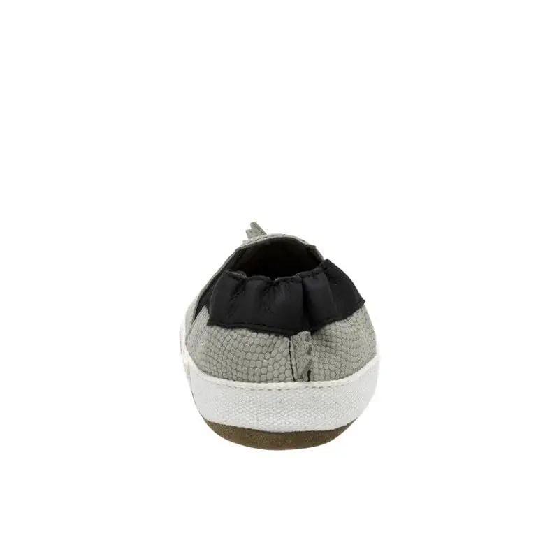 Robeez Baby Boys and Unisex Yumshoq Tagliklar Sirpanishga Qarshi Beshik Poyabzallari Uy poyafzallari Mokasinlar Chaqaloq va Go'daklar uchun, 0-24 Oy - 3