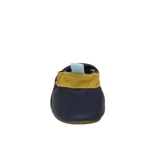 Robeez Baby Boys and Unisex Yumshoq Tagliklar Sirpanishga Qarshi Beshik Poyafzallari Terliklar Mokasinlar Go'dak va Yosh bolalar uchun, 0-24 Oy - 5