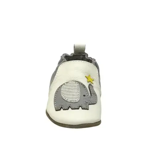 Robeez Baby Boys and Unisex Yumshoq Tagliklar Sirpanishga Qarshi Krovat Poyabzallari Shappaklar Mokasinlar Chaqaloq va Go'daklar uchun, 0-24 Oy - ROBEEZ (1)