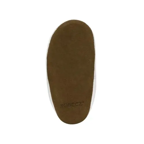 Robeez Baby Boys va Unisex Yumshoq Tagliklar Sirpanishga Qarshi Krovat Poyabzallari Moccasinlar Chaqaloq va Go'daklar uchun, 0-24 Oy - ROBEEZ (1)