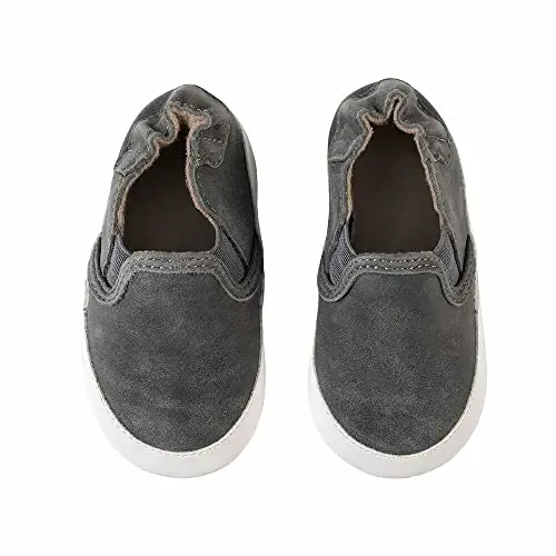 Robeez Baby Boys va Unisex Yumshoq tagliklar Sirpanishga qarshi Krovat poyabzallari Mochasinlar Chaqaloqlar va yosh bolalar uchun, 0-24 oy - ROBEEZ (1)